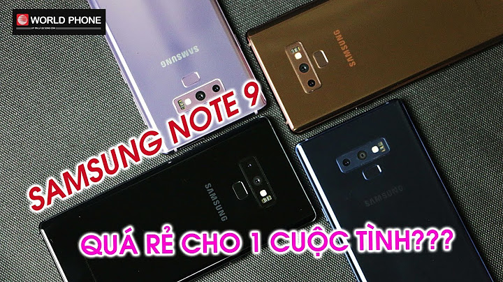 Đánh giá note 9 bản hàn quốc 2 sim năm 2024