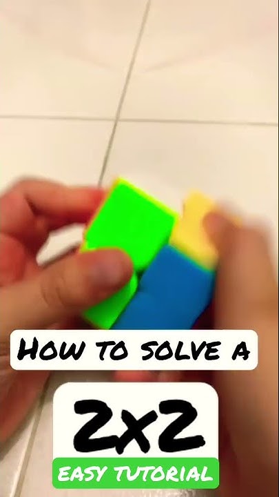 2x2 Tutorial in 15 Seconds! - YouTube