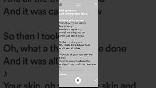 Download Lagu Coldplay - Yellow MP3