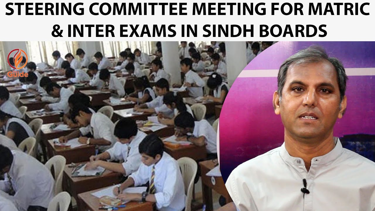 Steering committee meeting for Matric & Inter exams in Sindh Boards ...