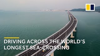 Subscribe to our channel for free here: https://sc.mp/2kafuvj the
world’s longest sea crossing, linking hong kong, zhuhai and macau,
has just opened....