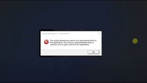 HOW TO FIX:  SystemSettings.exe Error in Windows 11