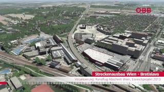 Streckenausbau Wien - Bratislava