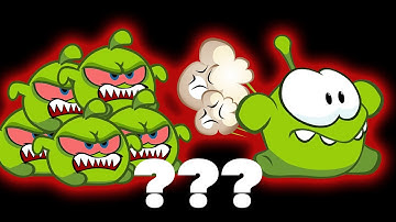 Om Nom & Nibble Nom "Fart! Laugh!" Sound Variations in 38 Seconds