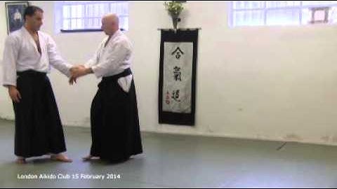 Katate dori shiho nage ura - 15 February 2014