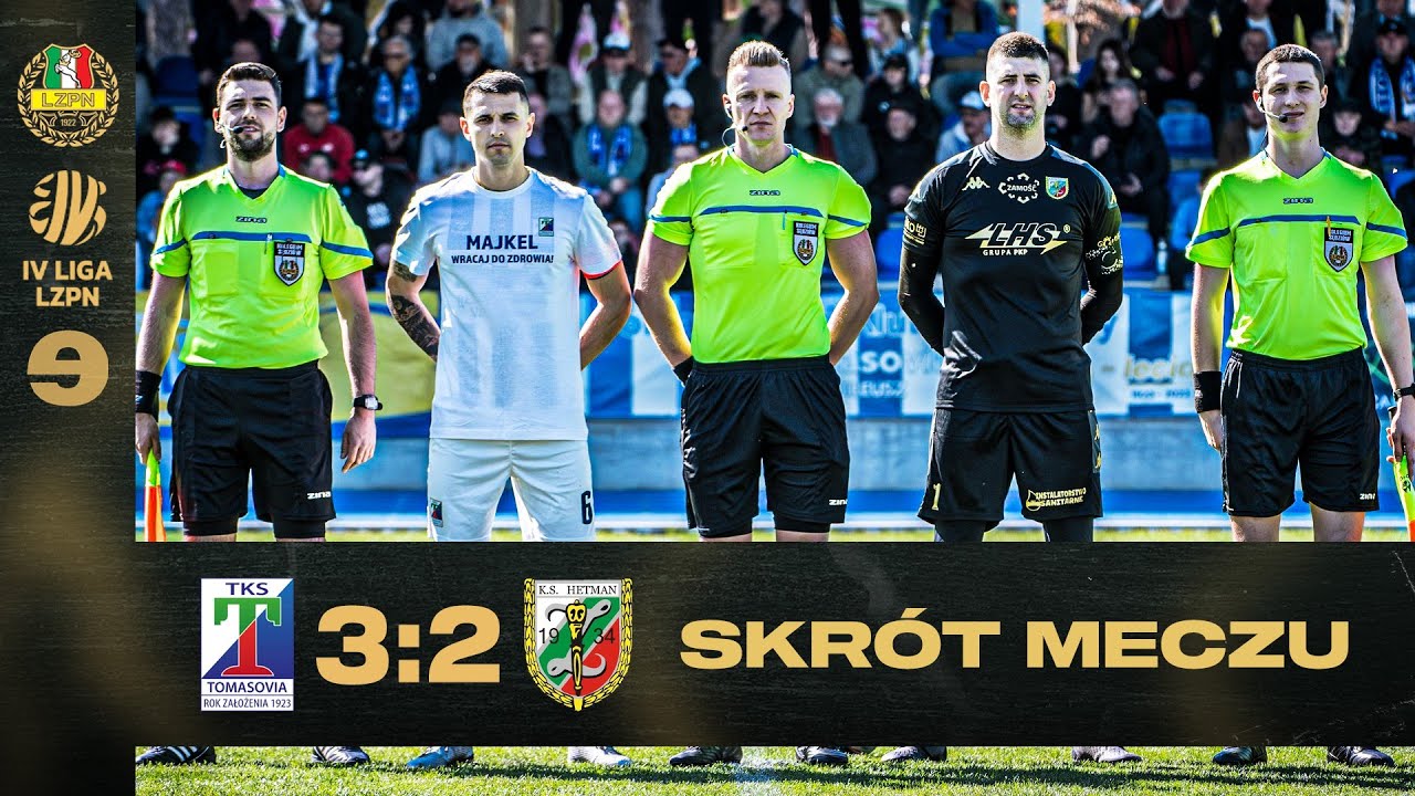 Skrót meczu: Tomasovia Tomaszów Lubelski - Hetman Zamość 3:2 #keeza4liga | Sezon 2024/25