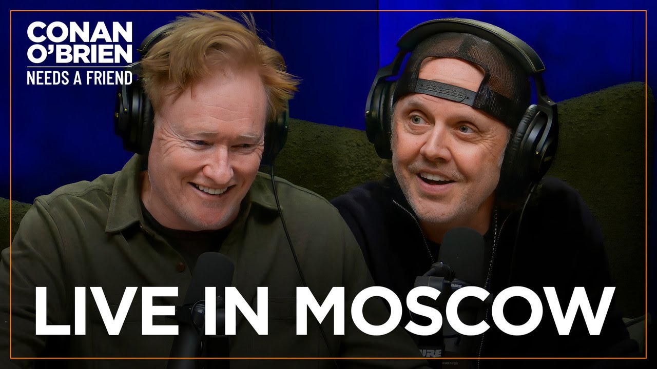 ⁣Lars Ulrich: Moscow 1991 Is a “Mindf**k” Of A Concert To Watch | Conan O'Brien Needs A Freind