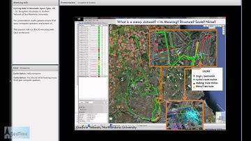 GeoTime Webinar: Cycling data in Newcastle upon Tyne, UK.