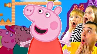Свинка Пеппа на русском МУЛЬТИК ИГРА на острове ФРУКТОВ! КОНФЕТНЫЙ ЧЕЛЛЕНДЖ Папа и ДОЧКИ! Свинка Пеппа на русском МУЛЬТИК ИГРА на острове ФРУКТОВ! КОНФЕТНЫЙ ЧЕЛЛЕНДЖ Папа и ДОЧКИ!