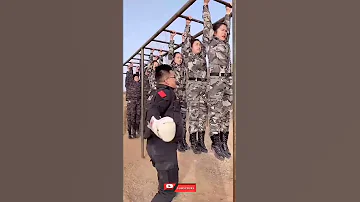 282 شاهد كيف يتم تدريب القوات النسائية في الصين Shorts عالم الصين China World 