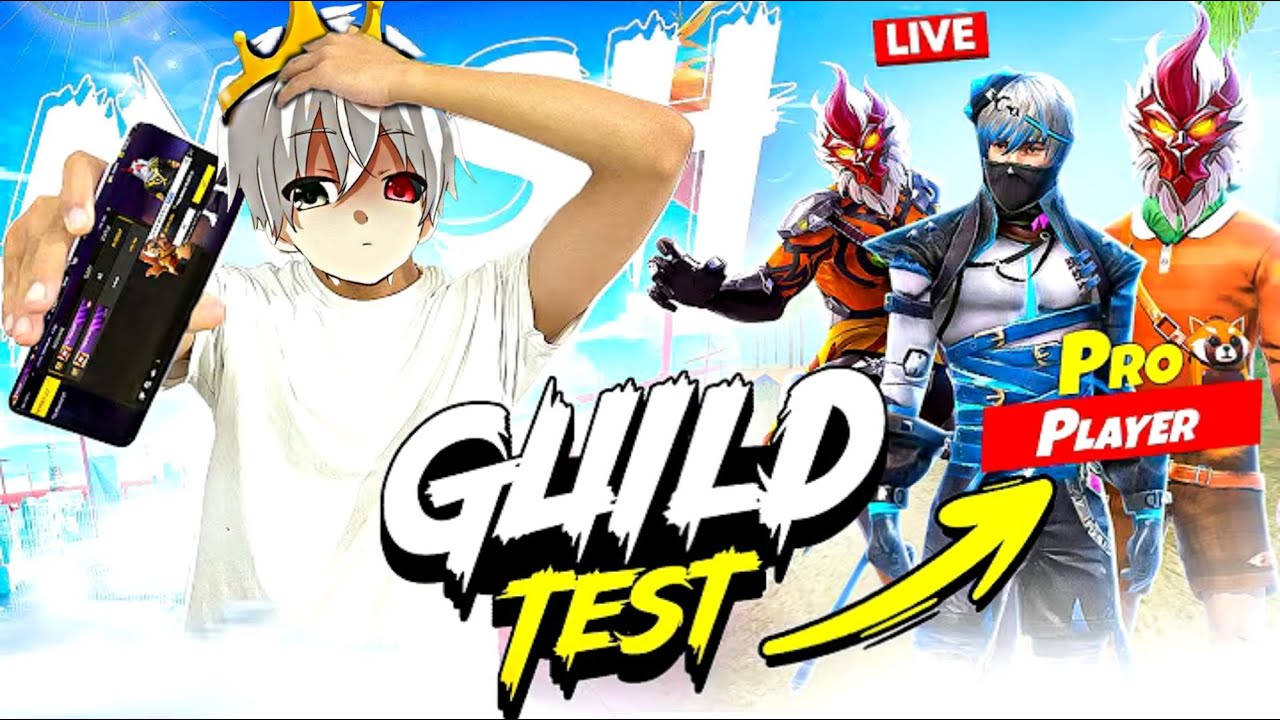 🔴[Live] Finally Hardest Guild Test Day 2 🔥Raistar White444 vs 4 Pro ...