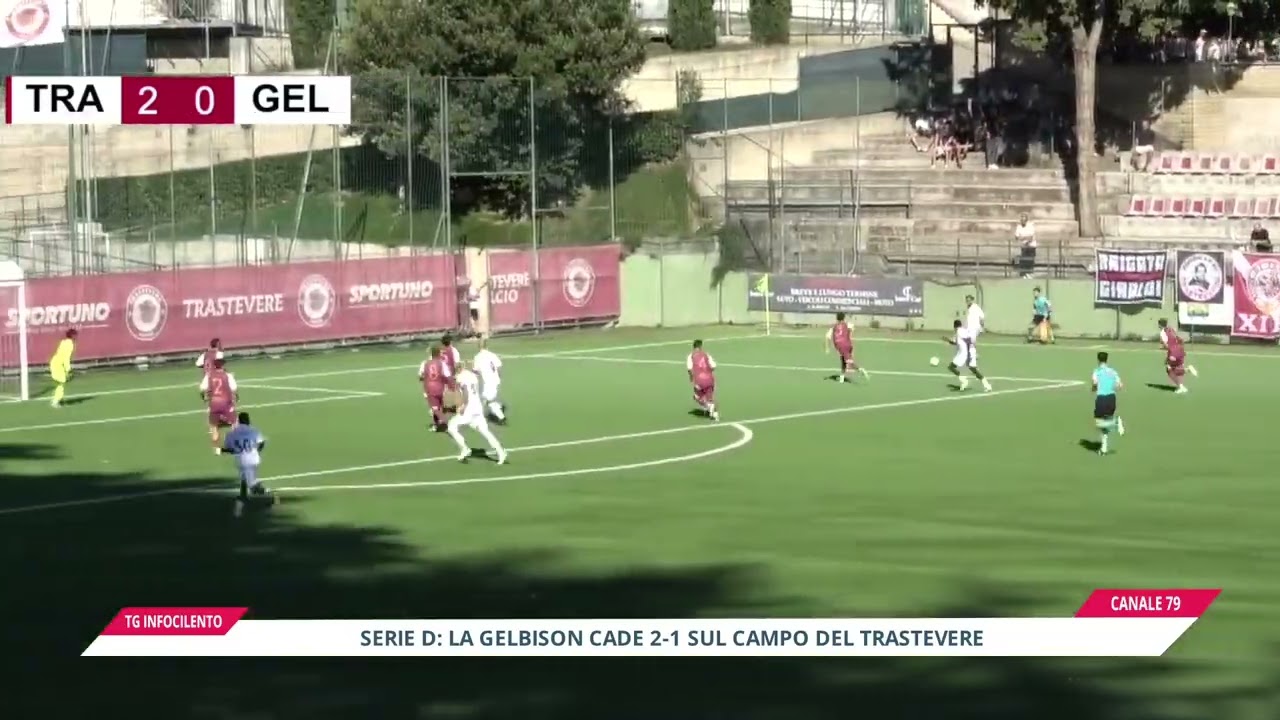Serie D, prima caduta per la Gelbison: a Roma il Trastevere vince 2-1
