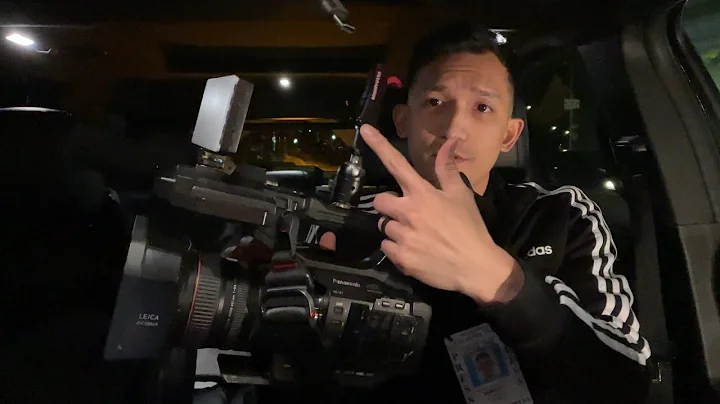 How a News Stringer Cameraman Sets up Camera for W...