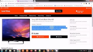 e-Commerce Website in Codeigniter part-12