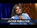 Jackie fabulous standup marrying a jealous man barbecuing on the subway  the tonight show