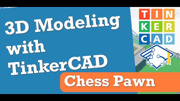 TinkerCAD 3D: Chess Pawn