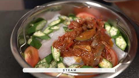 Giselle 10 in 1 Multifunction Rice Cooker 5L with chilli Asam Fish and Low sugar rice