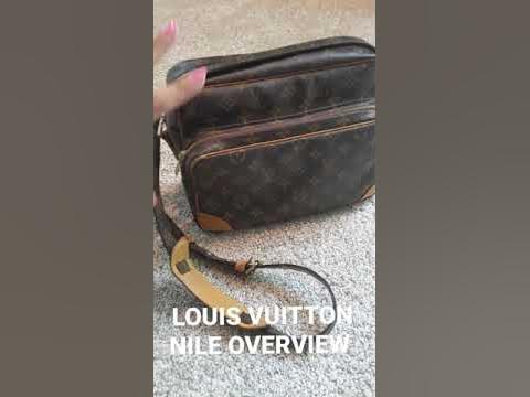 LOUIS VUITTON VINTAGE MONOGRAM CANVAS CROSSBODY BAG NILE GM