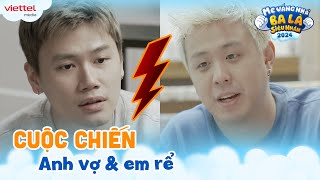 CUỘC CHIẾN vẽ chân dung Xoài - Dừa của Huy Me và em rể Tùng Sơn l Mẹ Vắng Nhà Ba Là Siêu Nhân