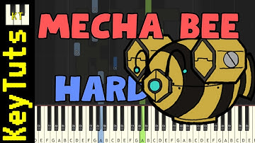 MECHA BEE DESTROYER BLASTLORD [Bug Fables] - Hard Mode [Piano Tutorial] (Synthesia)