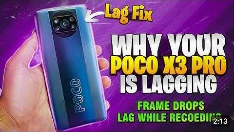 FIX LAG IN POCO X3 PRO GAME TURBO SETTING BGMI