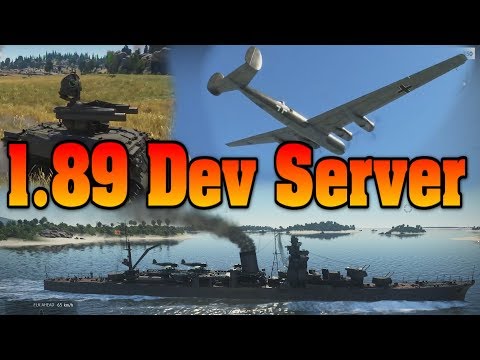 1.89 Dev Server - War Thunder Weekly News