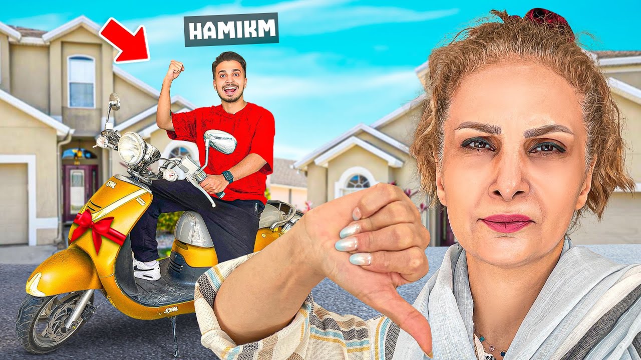 موتور خریدم  و مامانم از خونه بیرونم کرد 😂🤕 Vlog