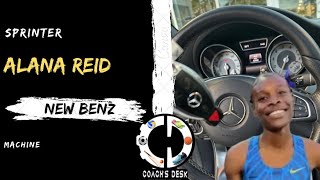 Alana Reid Roll Out New Mercedes Benz