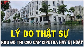 Vì Sao Khu Ciputra Cao Cấp Lại Thường Xuyên Ngập? Câu Trả Lời Khiến Nhiều Người Sốc | Tin tức