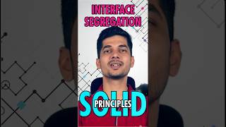Interface Segregation Principle #code #tech #coding #techeducation #backenddevelopment #codeprep