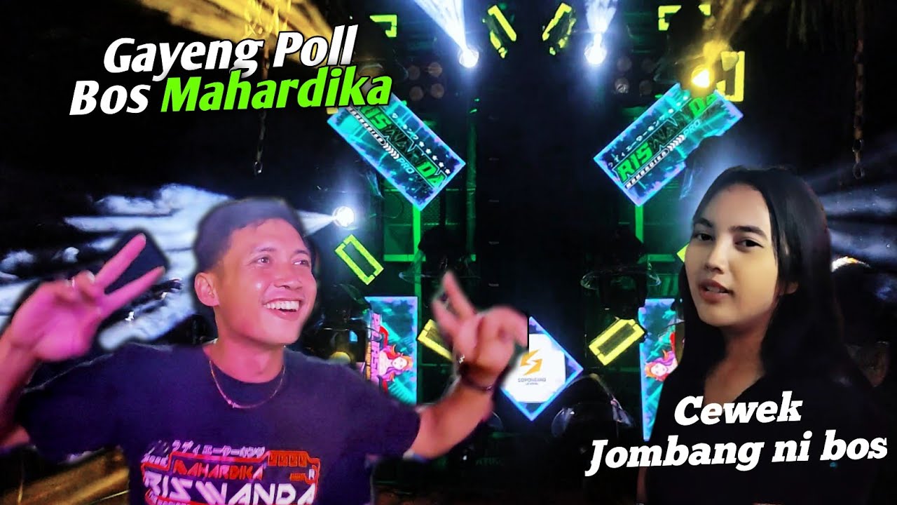 Riswanda Mahardika ngamuk🔥 bos Mahardika Auto Goyang Bareng penonton 🔥🔥