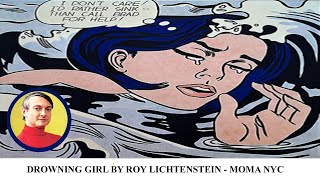Drowning Girl by Roy Lichtenstein - MOMA NYC Drowning Girl by Roy Lichtenstein - MOMA NYC