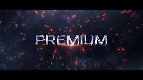 Particle Trailer Titles-After Effects Template Videohive