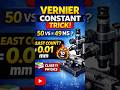 Vernier Constant Trick 🔥 | Travelling Microscope Easy Solution | Class 11 Physics