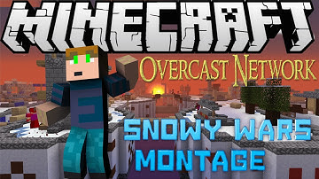 Minecraft: Overcast Network- Snowy Wars Montage! (Project Ares)