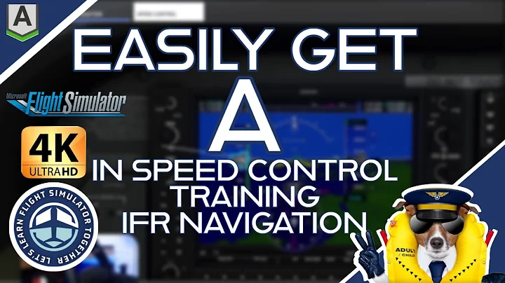 2.14 Easily Get A in Speed Control Exercise | IFR Navigation Training | #MSFS2020 |Honeycomb Alp/Brv