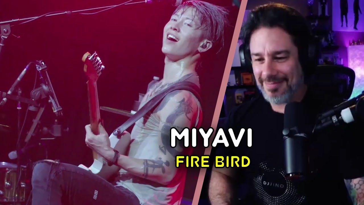 Реакция режиссера - MIYAVI - «Fire Bird» (вживую)