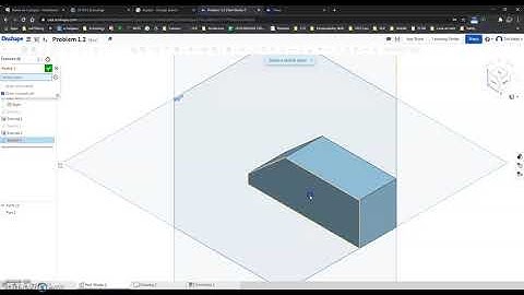 Onshape Problem 1,2