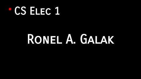 Visual and Graphics Computing | BSCS - 3B
