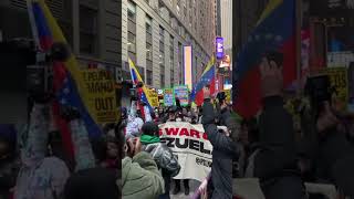 NY MARCHES FOR VENEZUELA