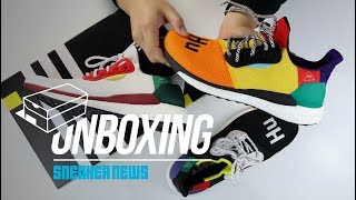 Unboxing Pharrell Adidas Solar Hu Glide