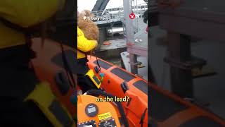 Terrified dog rescued from River Thames