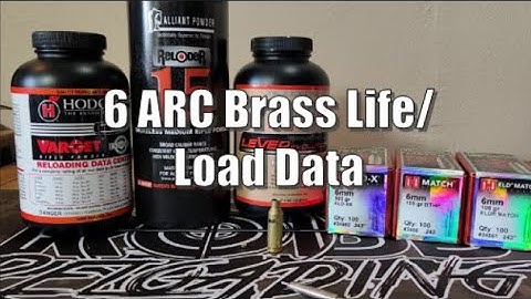 6 ARC Brass Life/Load Data