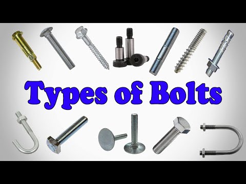 Types of Bolts - Types of Bolt