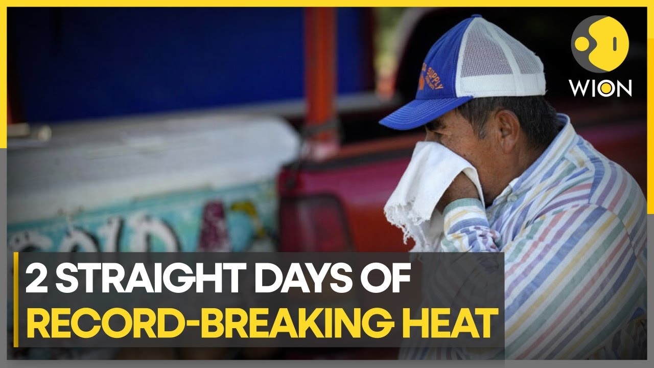 Global air temperature reaches record high for two straight day | WION Climate Tracker