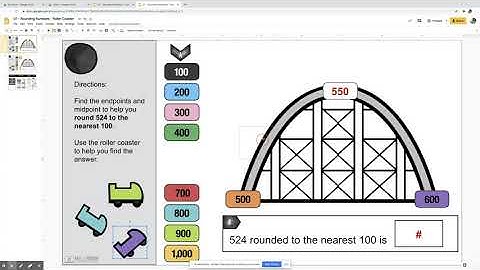 Rounding Numbers - Free Digital Math Activity - Digital Math Centers