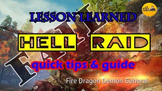 Famous NEW UPDATE HELL RAID TIPS & GUIDE ON HOW TO DEFEAT FIRE DRAGON DEMON GENERAL @GamEnthusiast Profile