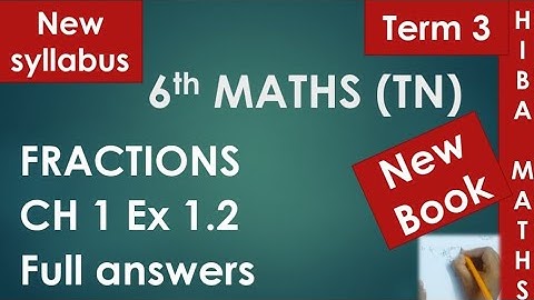 6th maths term 3 chapter 1 exercise 1.2 full answers tn samacheer new syllabus 2020-2021