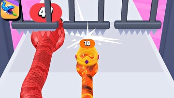 Snake Run Race🐍🏁 3d Running Gameplay Walkthrough Part - 43 (iOS, Android)