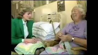 (ASMR) Princess Diana talking with the elderly in St. Joseph Hospice (1985) screenshot 5